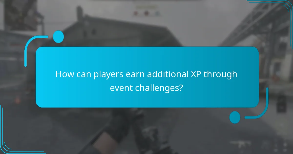 How can players earn additional XP through event challenges?