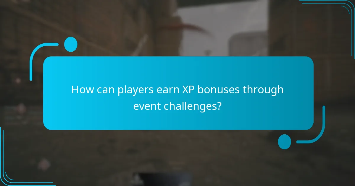 How can players earn XP bonuses through event challenges?