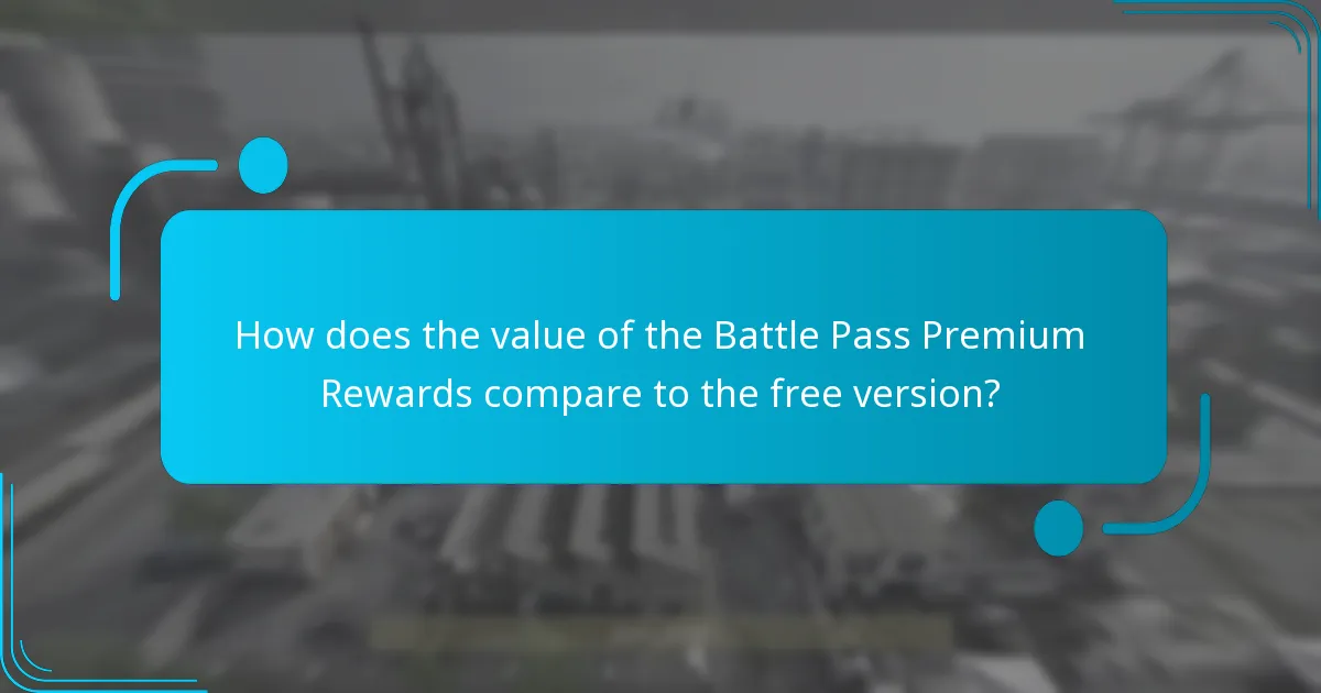What are the Operator missions included in the Battle Pass Premium Rewards?