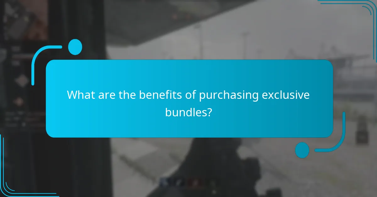 How do exclusive bundles compare to regular bundles?